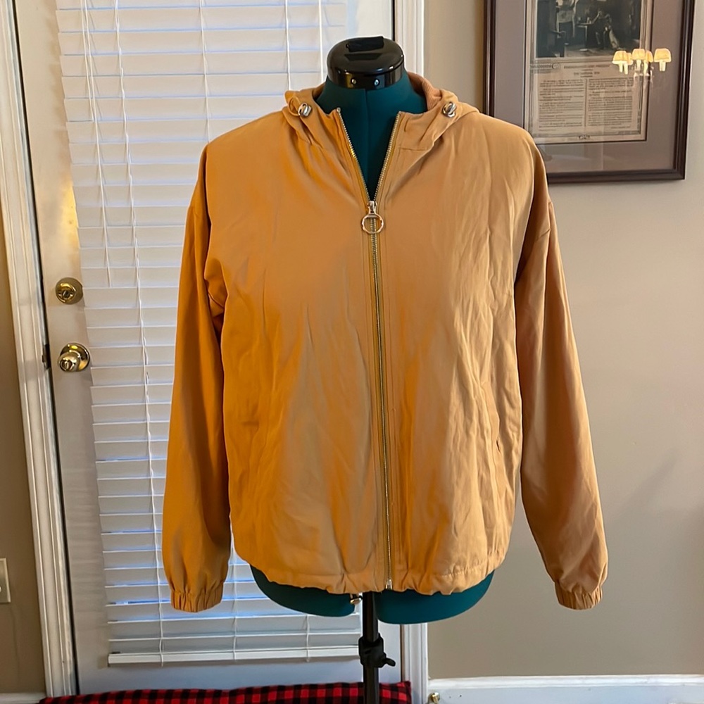 Yellow Casual Jacket